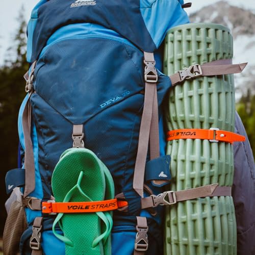 Voile Straps - 20" Aluminum Buckle Green - color: Green