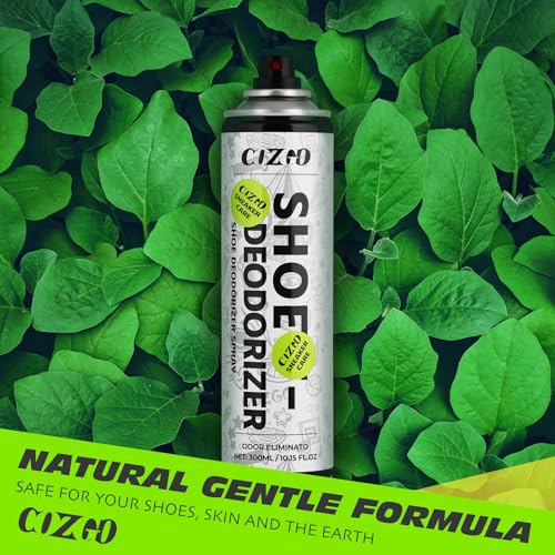 COZGO Shoe Cleaner kit with Shoe Deodorizer Spray