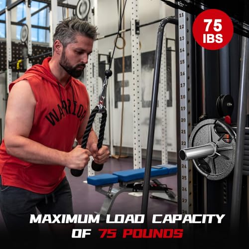 Lasnten Weight Stack Pin Extender with Spring Clip Collar, 10 mm Gym Pin for Cable Machine & Home Gym, Made of Solid Steel for Secure and Long Lasting Use