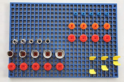 Universal Clips (50 pcs) - Accessory for Organizer Genie Pegboards to Clip On and Organize Tools - style: Universal Clips - 50 pieces