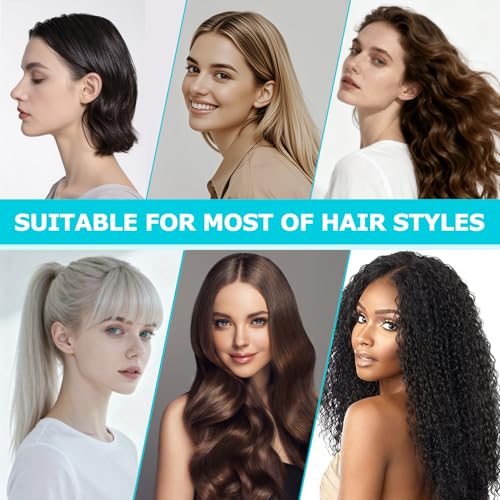 Boar Bristle Slick Back Hair Brush - Edge Control Hairbrush for Women Men | Medium Hard Natural Slicking Back Brushes for Straight and Curly Hair Smoothing Detangling, Anti-Frizz (Pink)
