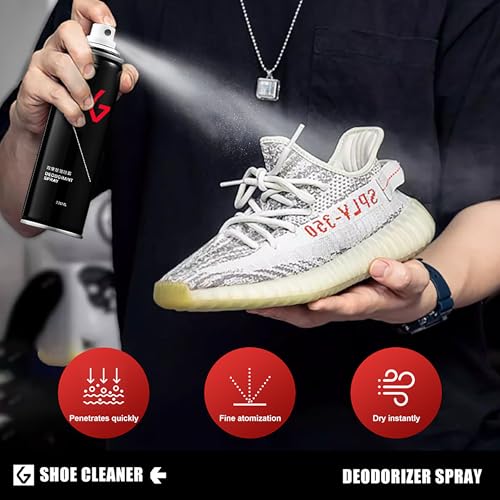 GOTO Shoe Deodorizer Spray 6.76Fl oz, Fit for Shoes Odor, Sneakers, Boots, Suede and Nubuck