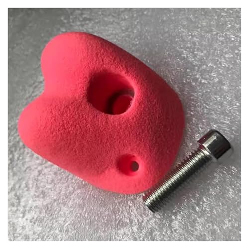 Climbing Kit,Climbing Holds, Set of 5 Screw-On Rock Climbing Holds, Random Style Climbing Grab Rocks, Home School Rock Climbing Wall(5pcs-Solid Wall Installation) - size: 5pcs-Solid wall installation