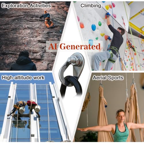304 Stainless Steel Climbing Bolt Kit, Heavy-Duty Climbing Holds Hanger 1/2"-for Outdoor Climbing Walls, Bouldering Gyms, and DIY Home Training Setups (6 Sets) - color: 6 sets