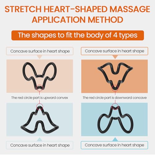 Trigger Point Massager for Shoulder Blades, Psoas & Hip Flexors | Firm deep-tissue pressure for shoulder blades, trapezius, upper back, hip flexors and glutes; manual body-weight control