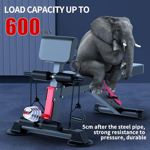 K KiNGKANG Adjustable Weight Bench for Home Gym Full Body Strength Training | Load 1050lbs|8+3 Angle Positions|High-Density Cushion|Commercial Steel Frame|Assembly Free | Foldable | Space Saving - color: Charcoal