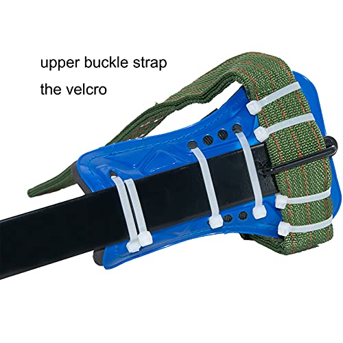 Litong Tree Climbing Gear 2 Pack Stainless Steel Spikes Outdoor Tool | Perfect for forestry work, hunting, trimming and fruit harvesting, offering stable support for various climbing tasks