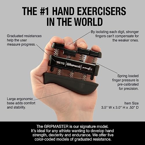 Prohands Gripmaster Medical Hand and Finger Exerciser - size: 9 lb (X-Heavy Tension)