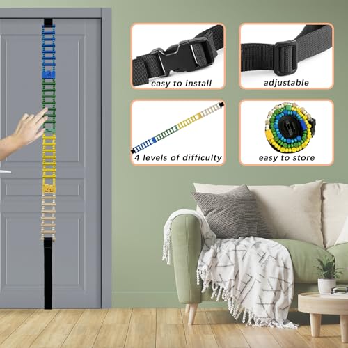 Shoulder Pain Relief Wooden Finger Ladder, Hand Therapy Ladder for Rehabilitation, Physical Therapy Equipment for Shoulders, Fingers, and Joints, Ideal for Chronic Muscle Pain Recovery