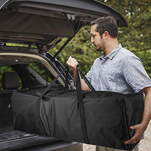 Sports Duffle Bag - Extra Large Travel Duffel Luggage Bag with Upgrade Zipper, Sturdy & Water Resistant, Black (Black 47inch 2Pack) - size: 47" x 13.7" x 17.5" 2Pack