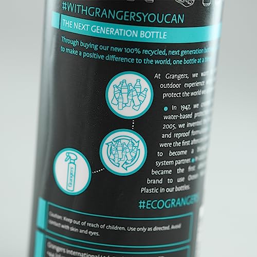 Grangers Footwear and Sports Equipment Odor Eliminator, 275ml Spray Bottle