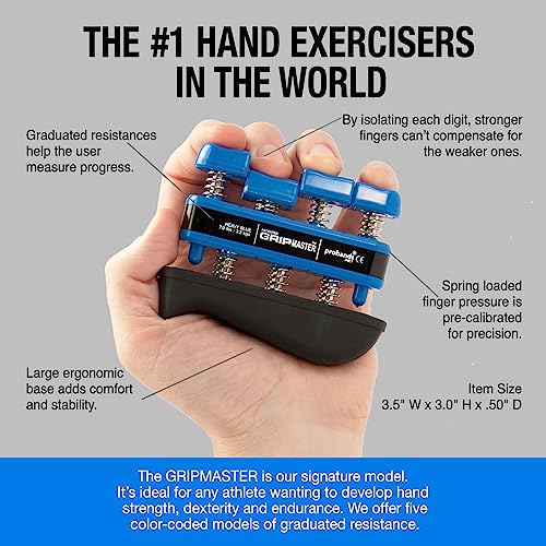 Prohands Gripmaster Medical Hand and Finger Exerciser - size: 7 Pound (Heavy Tension)