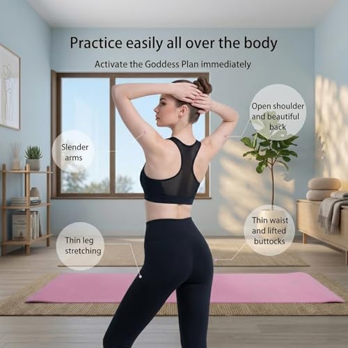 Figure 8 Resistance Band with Handles Elastic Exercise Band for Arm Back & Shoulder Workout Non-Slip 8 Shaped Resistance Band for Home Gym Yoga Pilates Stretching & Physical Therapy 3Pack - color: Purple