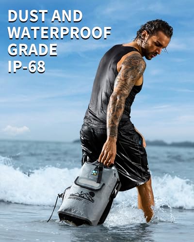 Dry Bag Backpack - color: Grey, size: 20L