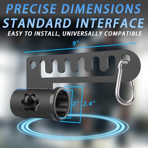 J Bryant Landmine Attachment & Belt Squat Series, Fits 2" Olympic Barbells, Heavy-Duty Steel Full-Body Training Tools for Press, Rows, LAT Pulldowns & Lower Body Workouts - style: Landmine Attachment 1