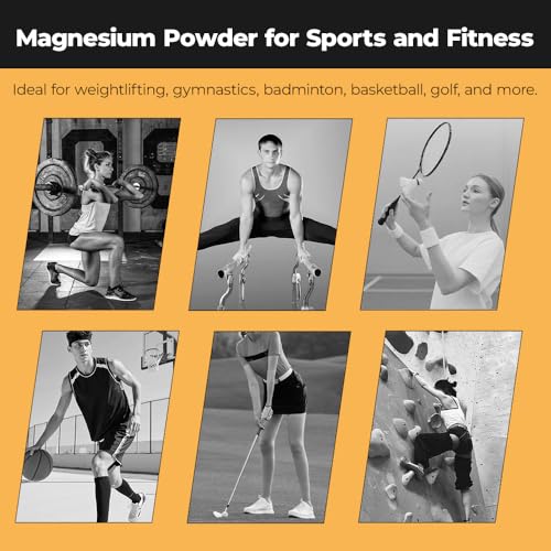Athletic Gymnastic Powder Chalk Block, Premium Sport Hand Chalk, Consists of 8 Blocks, Gymnastics, Weightlifting, Rock Climbing,1Lb (8 Blocks x 2oz)