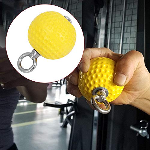 Climbing Pull Up Hold Grips Climbing Solid Training Cannonball Bomb Ball for Straps for Finger, Forearm, Biceps, Back Muscles, Pull Up Arm Strength Training Hanging Ball