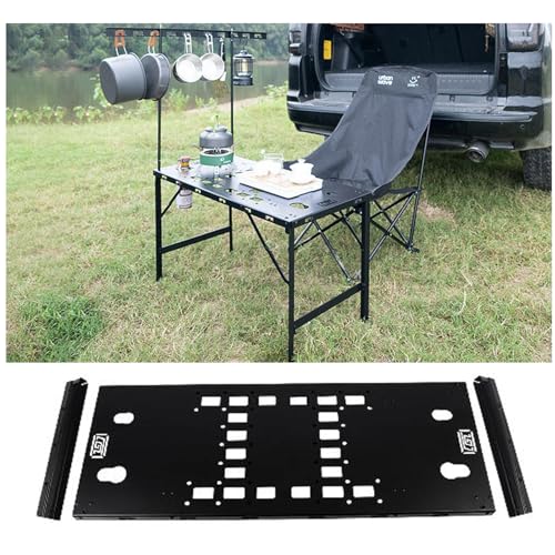 ITrims Storage Molle Panel Modular for Vehicle SUV Car Accessories Interior Trunk Organizer Rear Cargo Rack Basket Shelf Luggage Storage Carrier Hanging Boards Camping Table (C) - style: C