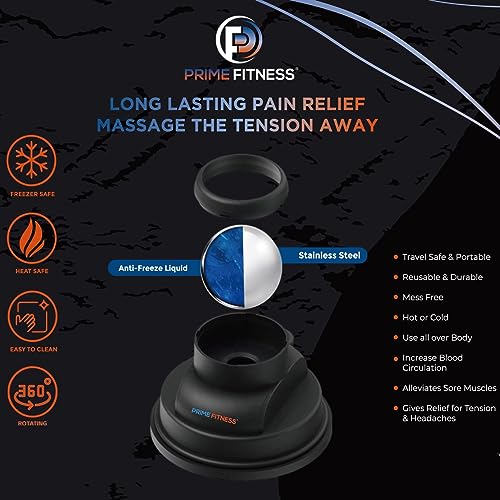 wall Mounted Massage Ball | Cold Therapy | wall Mounted Back Massager | cryo Stick | Relieve Muscle Pain (360 Wall Massager) - color: 360 Wall Massager