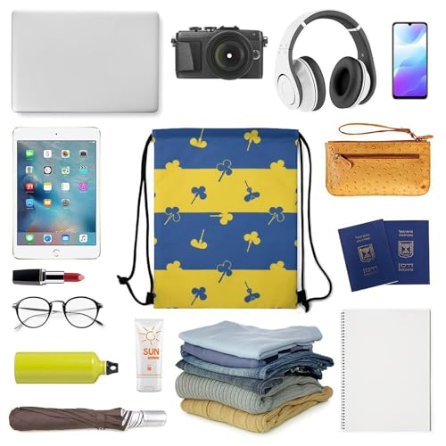 Gym Drawstring Backpack Sackpack Water Resistant for Sports Beach Yoga Travel Unisex, Ukraine Country Flag Bags - color: Picture (37)