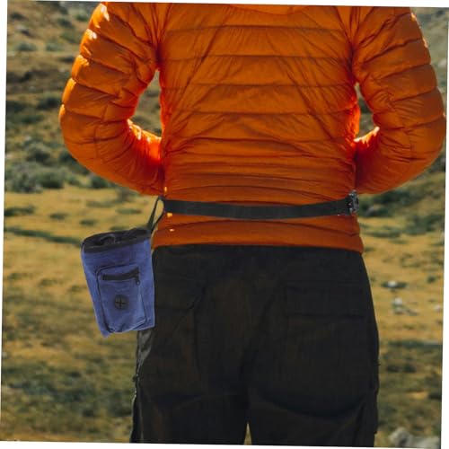 Chalk Bag for Rock Climbing - Chalk Holder with Waist Belt for Gym Bouldering and Outdoor Climbing Activities