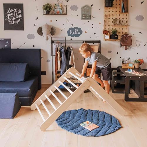 Climbing triangle, Waldorf toys, Climbing triangle, Climbing ladder, Step triangle, Montessori furniture