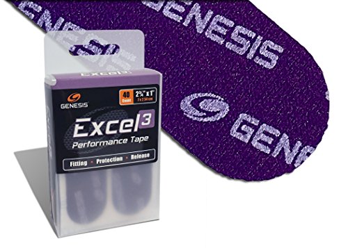 Genesis Excel Performance Tape - Fitting & Protection Finger Tape for Bowlers - color: #3 - Purple