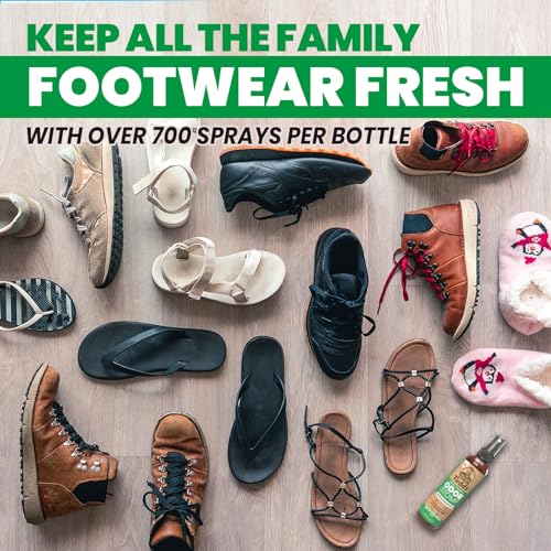 Uncle Todd's Shoe Deodorizer Spray - Proven & Powerful Enzyme Formula Spray for Shoe Odor Elimination in All Footwear (Mountain Fresh) - size: 4 Fl Oz (Pack of 1)