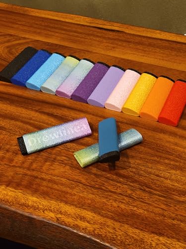 Reusable Skin File with Cover - Great for Rock Climbing, Bouldering, Climber, Gym, Crossfit, Weightlifting, Gymnast - Callus Finger Hand Sander (Random Silk Multicolor) - color: Random Silk Multicolor