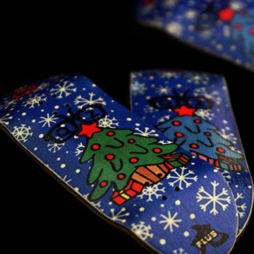 9.0 Fingerboards Deck (Christmas Trees 98x35mm) - color: Christmas Trees 98x35mm