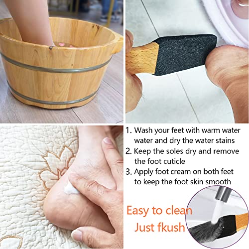 TOPMEET Foot File/Rasp,Exfoliator Pedicure Tool Foot Callus Remover Scrubber for Dead Skin,Corn and Hard Skin - Pumice Stone for Cracked Feet,Heels, Elbows, Hands in Shower