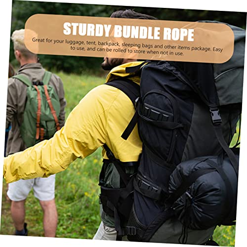 Toyvian Adjustable Quick Release Strap Buckle Sturdy Webbing Utility Straps for Cargo Tents and Yoga Mats with Convenient Fastening for Outdoor Activities