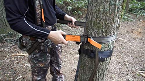Hunter Safety System Lineman’s Climbing Strap, Quick-Adjust Tree Strap for Hands-Free Treestand Installation