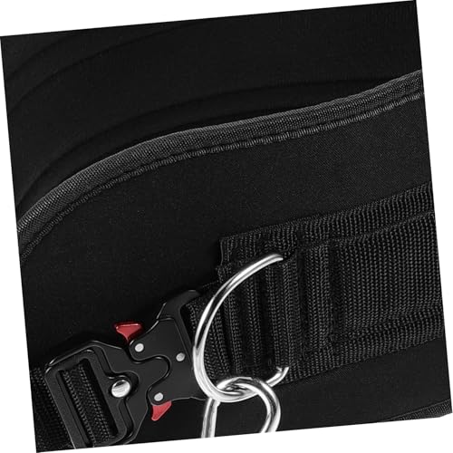 GALPADA Thickened Weightlifting Belt with Detachable Chain for Bodybuilding Powerlifting Gym Accessories Men and Women Heavy-duty Waist Support for Running Hiking Climbing Yoga and