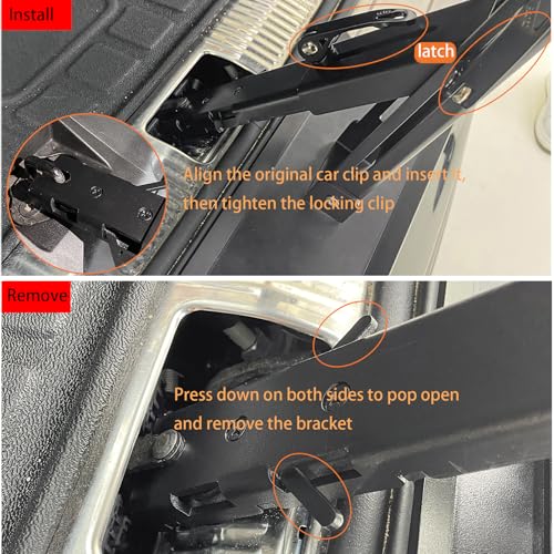 ITrims Storage Molle Panel Modular for Vehicle SUV Car Accessories Interior Trunk Organizer Rear Cargo Rack Basket Shelf Luggage Storage Carrier Hanging Boards Camping Table (A) - style: A