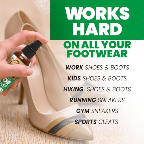 Uncle Todd's Shoe Deodorizer Spray 8oz - Proven & Powerful Enzyme Formula Spray for Shoe Odor Elimination in All Footwear (Mountain Fresh) - size: 8 Fl Oz (Pack of 1)