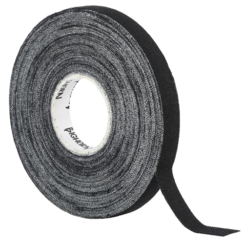 Bighorn Athletics Pro Finger Tape + Tin, 0.3" x 45Ft, 8 Rolls, Black | Pro Series competition tape – 50% stronger than cotton. Residue-free, sweat-proof adhesive for Jiu Jitsu & hard training. - color: Black