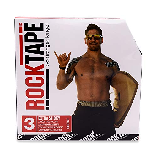 RockTape H2O Black Logo 2" x 16.4' (5cmx5m) - size: 2" x 16.4'