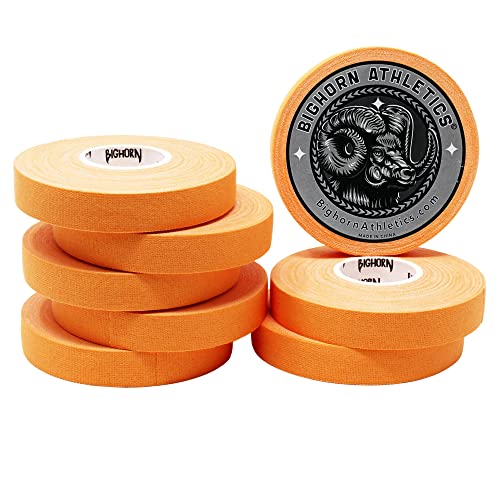 Bighorn Athletics Jiu-Jitsu Finger Tape, 0.5-Inch x 45-feet, 24 Rolls, Pink, Orange & White