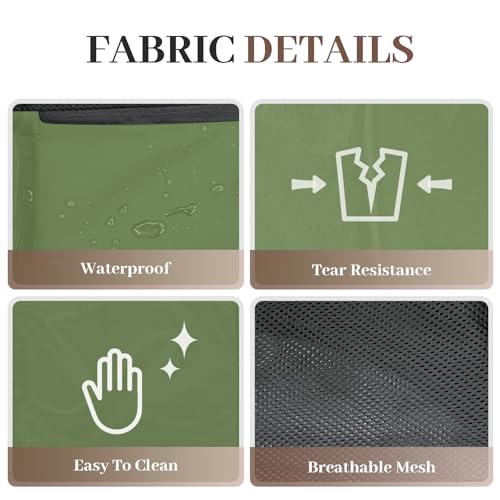 Beach Backpack with Wet Pocket Drawstring Mesh Beach Bag Waterproof Swimming Pool Backpack for Men and Women - color: Green