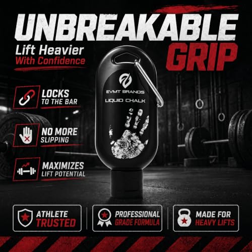 Liquid Chalk, Mess Free Gym Chalk for Weightlifting, Gymnastics, Rock Climbing, Dancing. Sweat Resistant and Long Lasting for Stronger Grip. - color: A2-4pk Cl