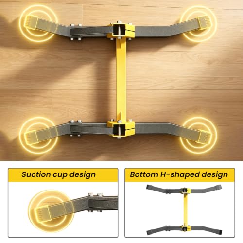 Pull Up Bar Free Standing Portable Pull Up Stand, 11 Gears Height Adjustable, 400 LBS Capacity, Outdoor Pullup Bar Station for Home Gym, Black