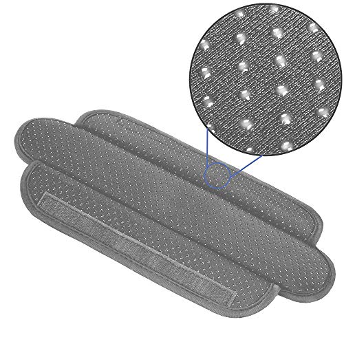 ZINZ Ultra Thick & Breathable Universal Shoulder Pad Cushion for Bag - Long & Comfort - color: Drak Gray