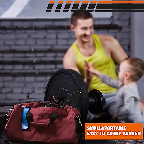 RitFit Deadlift Jack, 660LB Capacity, Non-Slip Handle Portable Barbell Jack | Heavy-Gauge Metal, PVC-Protected Base,No Assembly, Fits Standard Barbells, Ideal for Deadlift & Powerlifting