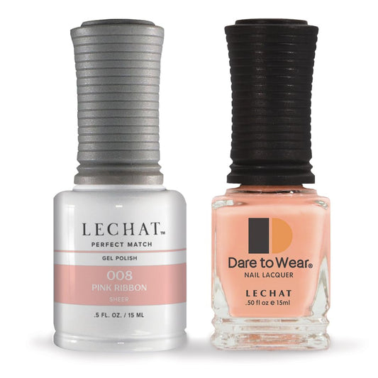 Lechat Perfect Match Nail Polish, Pink Ribbon, 0.5 Fl Oz