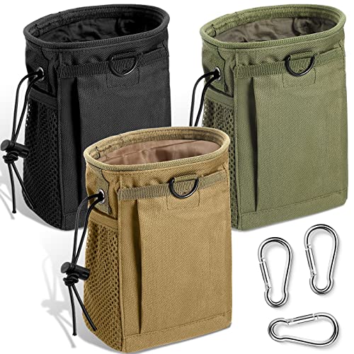 Shappy 3 Pcs Dump Pouch Military Belt Pouch Molle Adjustable Attached Hip Holster Bags