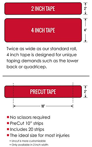 RockTape Highly Water-Resistant Kinesiology Tape - color: H2o Black