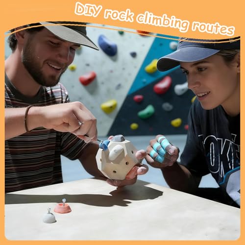 Handcrafted Boulder Block for Climbers,Finger Strengthener & Grip Trainer for Rock Climbers,Includes Detailed Instructions and Gameplay Rules,Bouldering Training Tool Gift