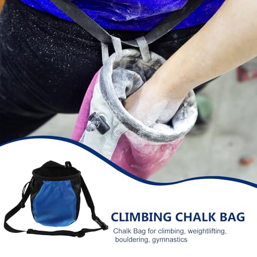 POPETPOP Outdoor Climbing Powder Bag Large Capacity Anti-Slip Design and Adjustable Waist Strap for Gymnastics Bouldering and Rock Climbing