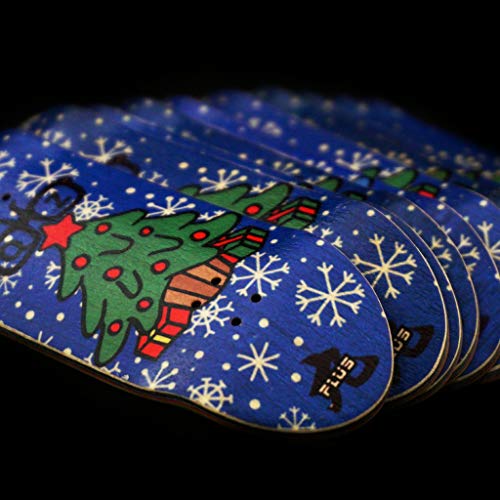 9.0 Fingerboards Deck (Christmas Trees 98x35mm) - color: Christmas Trees 98x35mm
